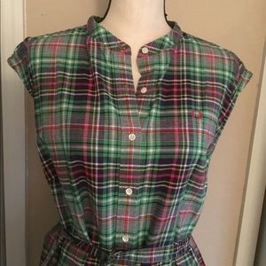 Fred Perry dress plaid size 12